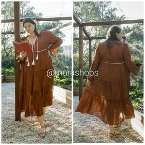 Christy Dawn The Paloma Dress Extended Pumpkin Paisle